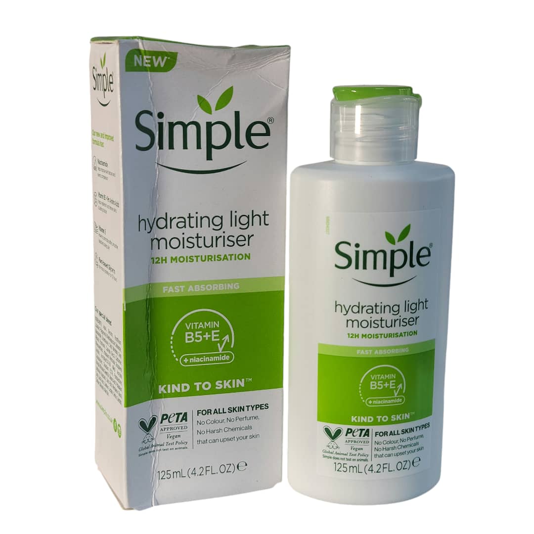 Simple Hydrating Light Moisturiser (125ml)