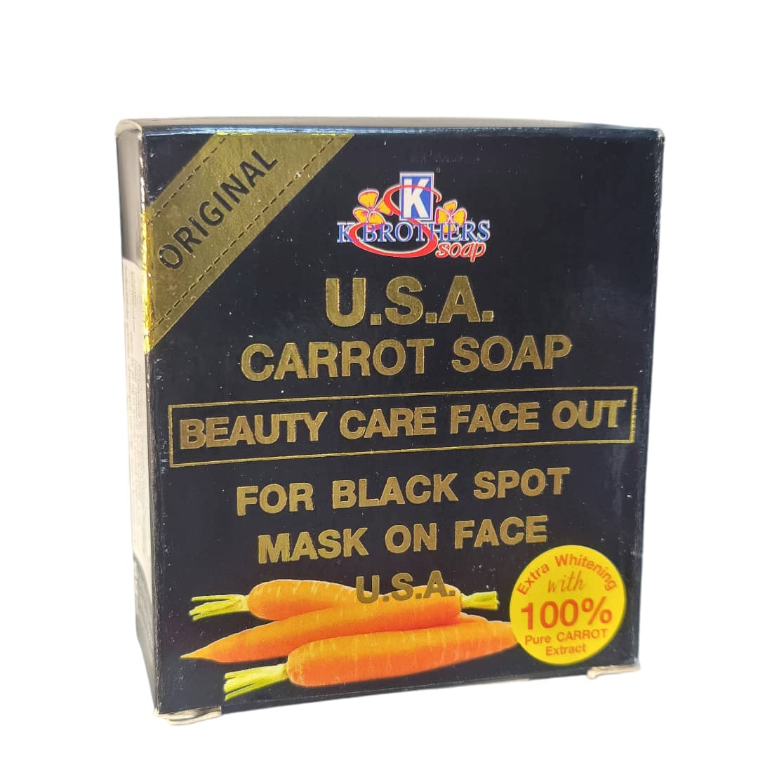 K BROTHERS CARROT SOAP - 120G