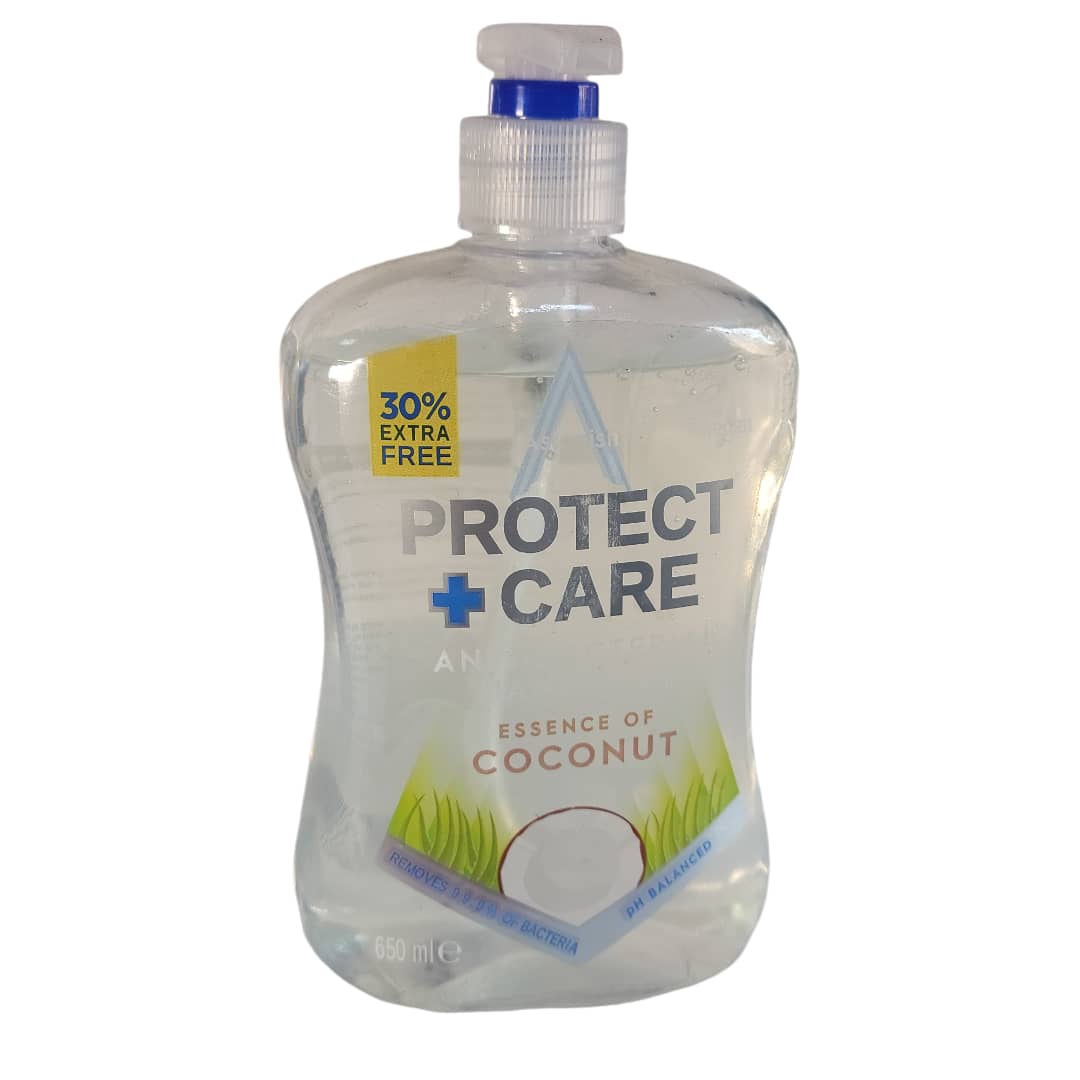 PROTECT + CARE ANTI-BACTERIA HANDWASH (ESSENCE OF COCONUT) - 650ML (ASTONISH)