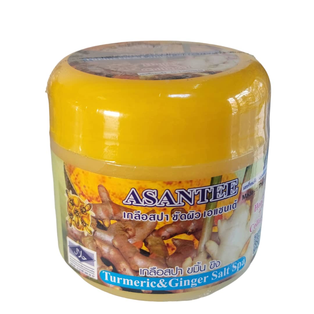 ASANTEE TURMERIC AND GINGER SALT SPA