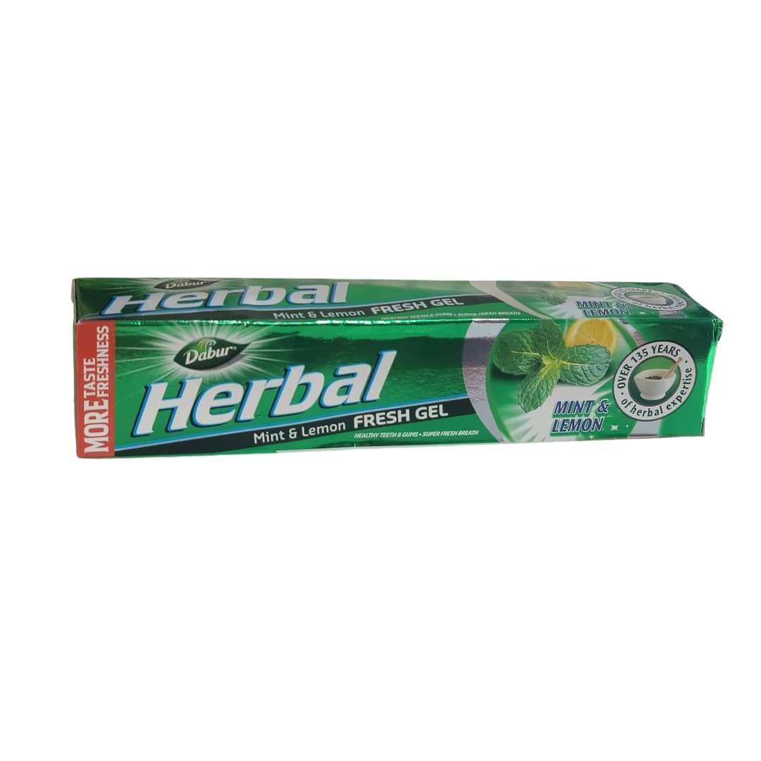 DABUR HERBAL MINT AND LEMON FRESH GEL-130G