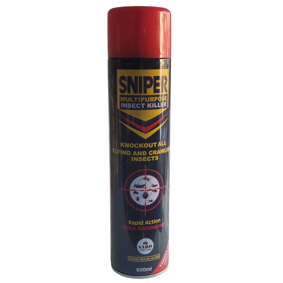 SNIPER MULTIPURPOSE INSECT KILLER-600ML