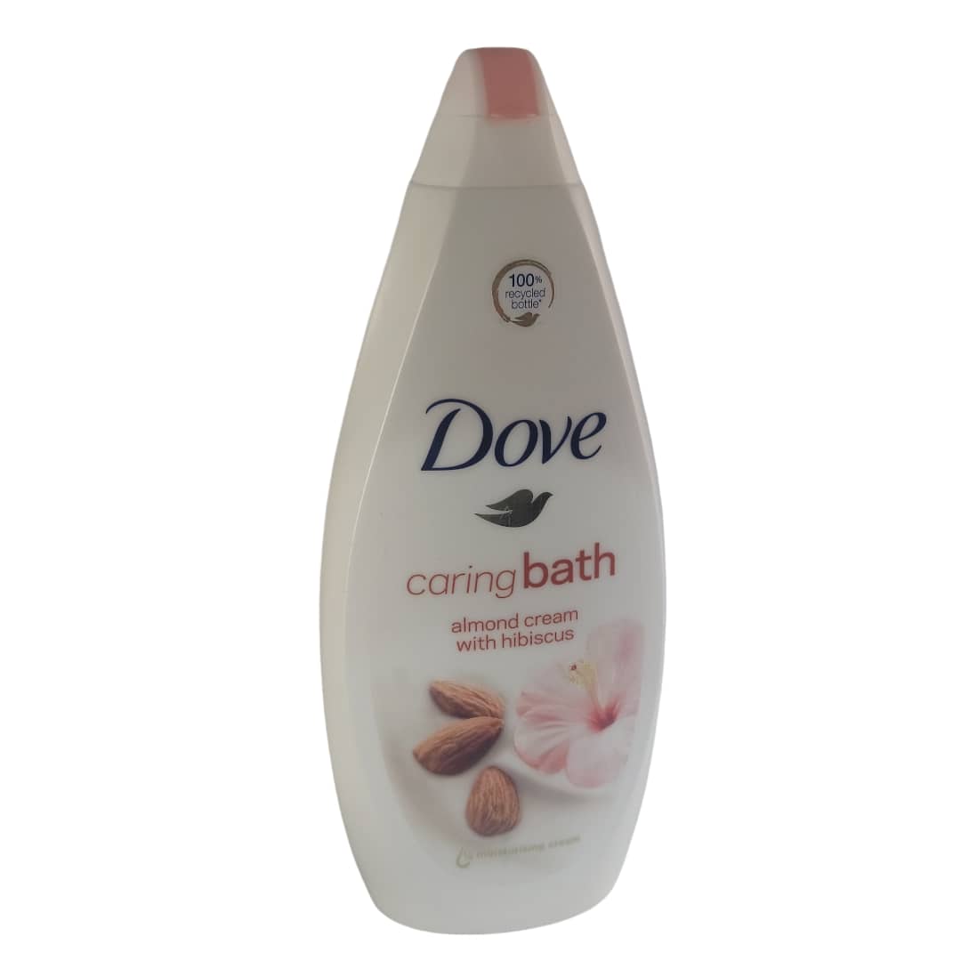 Dove Caring Bath Almond Cream with Hibiscus - 750ml