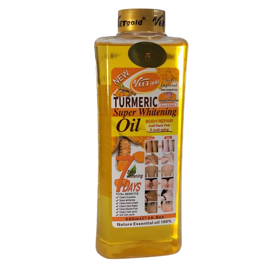 Veetgold Turmeric Super Whitening Oil (500ml)