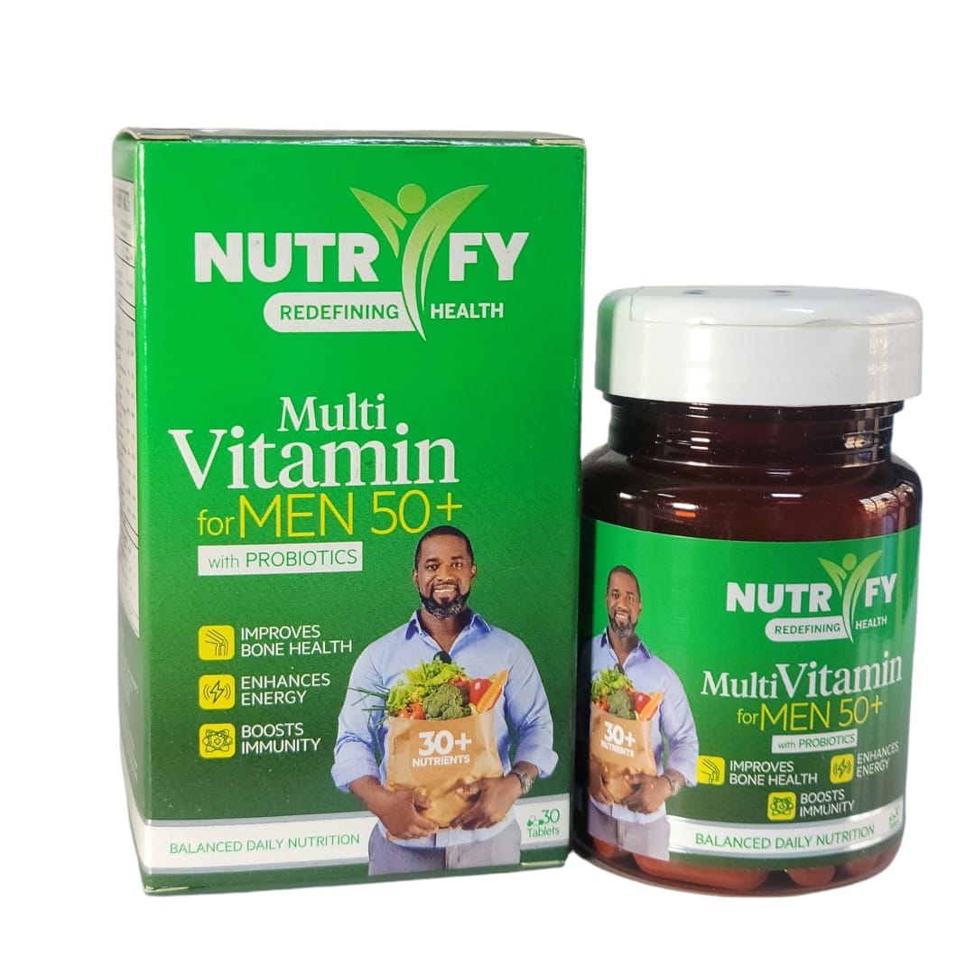 NUTRIFY MULTIVITAMIN FOR MEN 50+ - 30 TABLETS